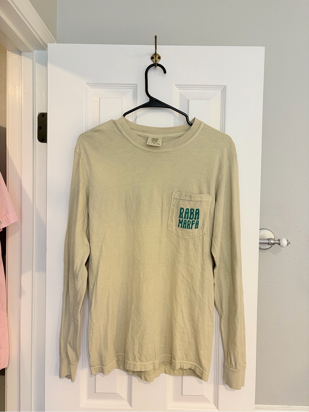 Raba Marfa Texas High Desert Vintage Long Sleeve Tee Small Comfor Colors